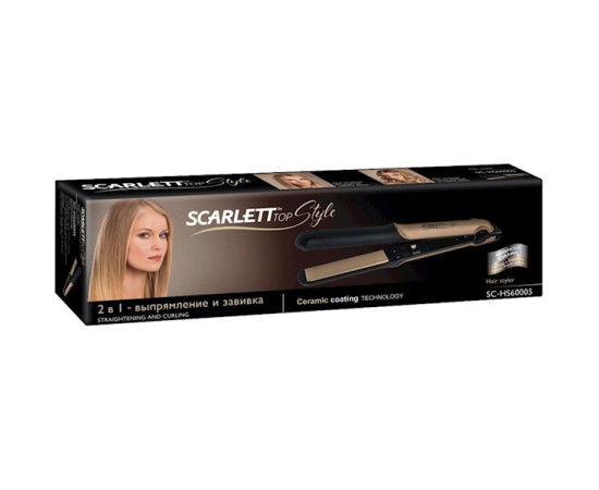 Scarlett თმის დასასწორებელი SC-HS60005 (სკარლეტი)