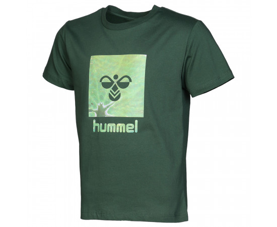 ISAGOR მაისური - Hummel (ჰუმელი), ფერი: მწვანე, ზომა: 4
