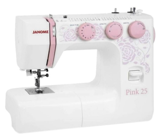 Janome საკერავი მანქანა PINK 25 (ჯანომი)