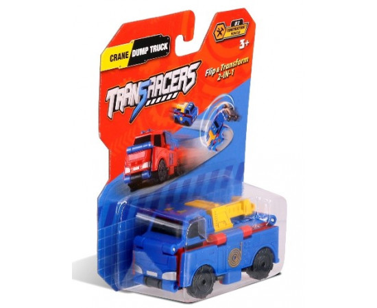 TransRacers სათამაშო სატვირთო მანქანა ლურჯი (ტრანს რეისერსი)