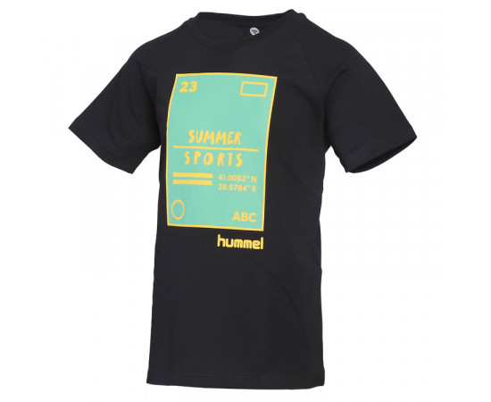 DURANGO მაისური - Hummel (ჰუმელი), ფერი: შავი, ზომა: 4