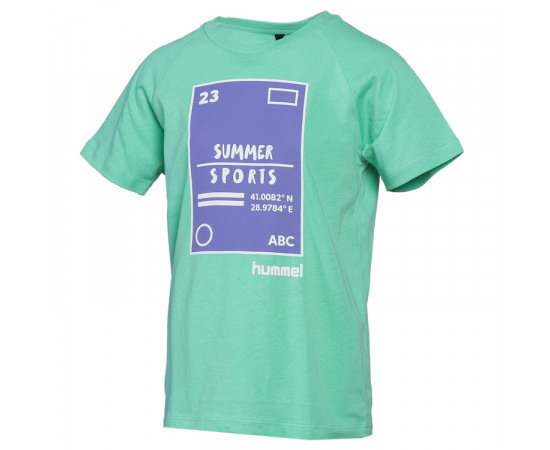 DURANGO მაისური - Hummel (ჰუმელი), ფერი: მწვანე, ზომა: 4