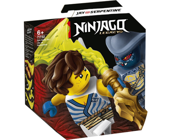 LEGO NINJAGO ჯეის და სერპენტინის შერკინება (ლეგო)