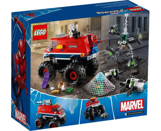 LEGO MARVEL სპაიდერმენის მონსტრი მანქანა (ლეგო)