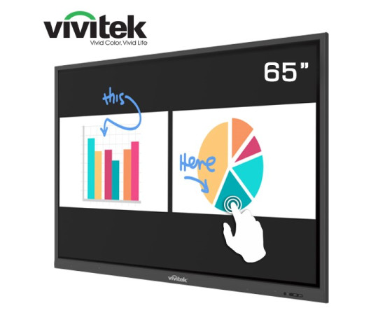 Vivitek ინტერაქტიული სმარტ ეკრანი NovoTouch EK650i (ვივიტეკი)