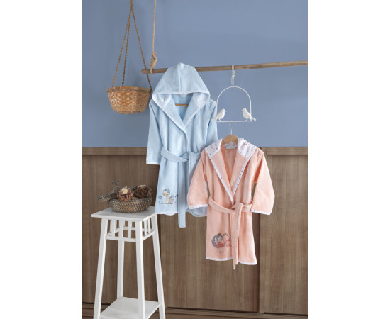 Manamo საბავშვო ხალათი BABY BATHROBE SPARKLE 3/4 (მანამო)