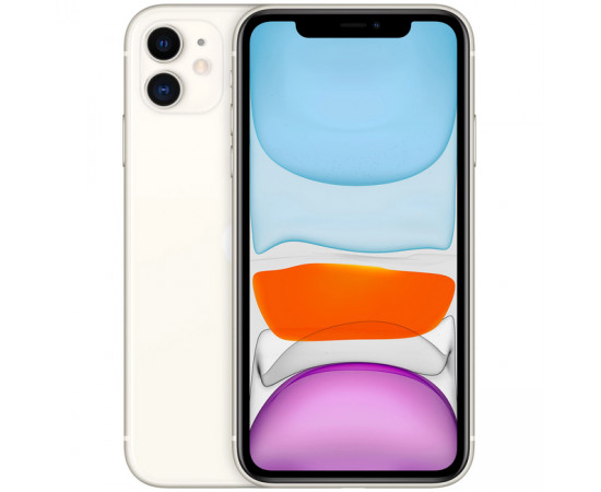 Apple მობილური ტელეფონი iPhone 11 64GB White (ეფლი)