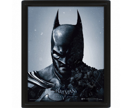 Batman Arkham Origins (Batman/Joker) 3D პოსტერი