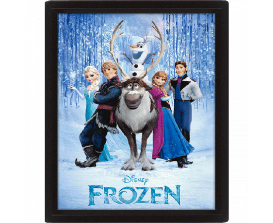 Frozen (Cast) 3D პოსტერი