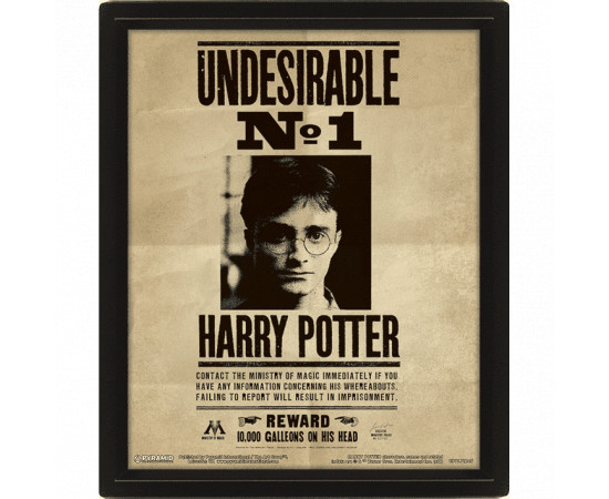 Harry Potter (Potter / Sirius) 3D პოსტერი