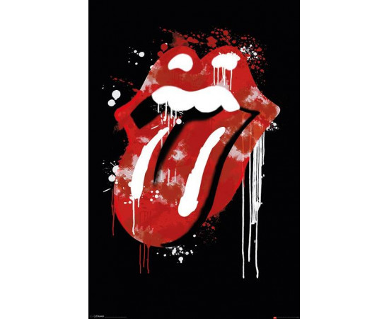 Rolling Stones (Graffiti Lips) Maxi Poster