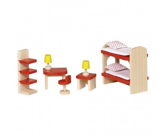 Goki ავეჯის ნაკრები Set for dolls Furniture for children's room