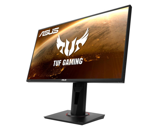 Asus მონიტორი LCD 24,5" TUF Gaming VG258QM 2xHDMI, DP, TN, 1920x1080, Pivot, 280Hz, 0.5ms, HDR400, G-SYNC