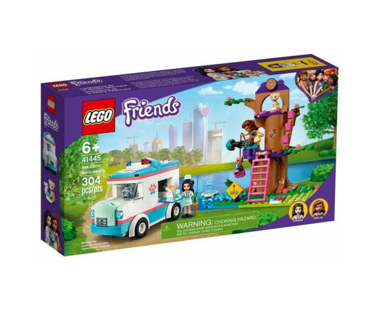 LEGO Friends ვეტ კლინიკის სასწრაფო დახმარება Vet Clinic Ambulance