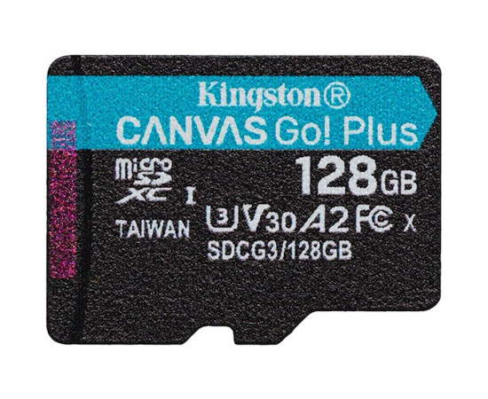 Kingston მეხსიერების ბარათი SDCG3/128GBSP