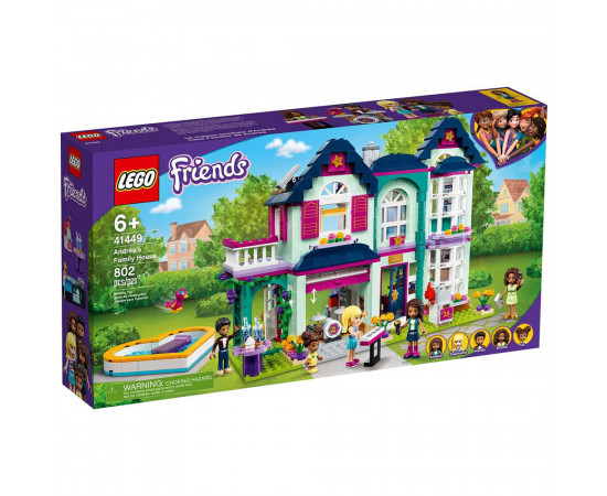 Lego Friends ანდრეას ოჯახის სახლი