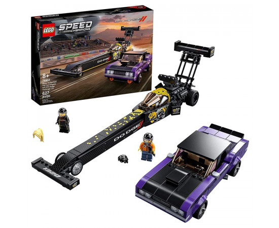 LEGO Top Fuel Dragster და 1970 Dodge Challenger
