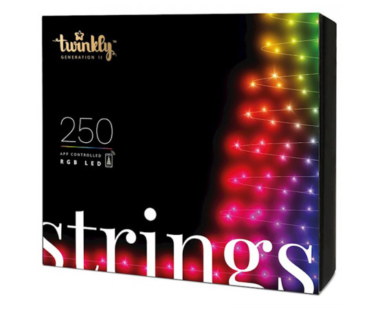 Smart Led განათება Twinkly Strings RGB 250, Gen II, IP44TWS250STP-BEU