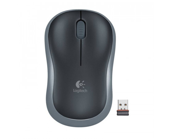მაუსი - Logitech Wireless Mouse M185 (910-002238) Gray