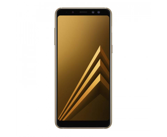 Samsung მობილური ტელეფონი Galaxy A8 (2018) LTE Duos (SM-A530FZDDSER) Gold (სამსუნგი)