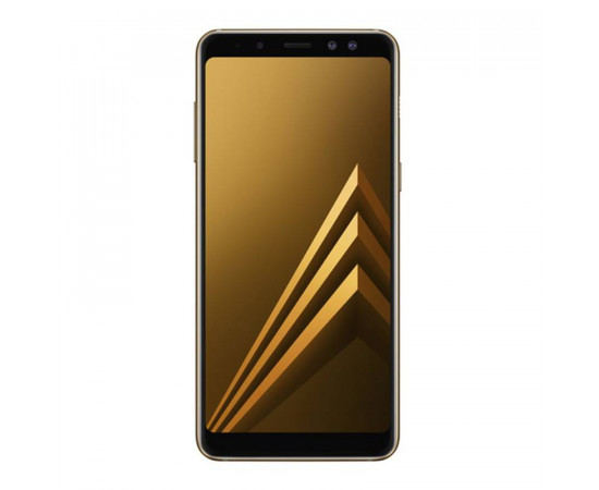 Samsung მობილური ტელეფონი Galaxy A8+ (2018) LTE Duos (SM-A730FZDDSER) Gold (სამსუნგი)