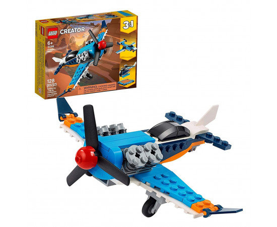 Lego Creator პროპელერიანი თვითმფრინავი