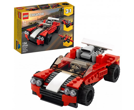 Lego Creator სპორტული მანქანა 3/1-ში