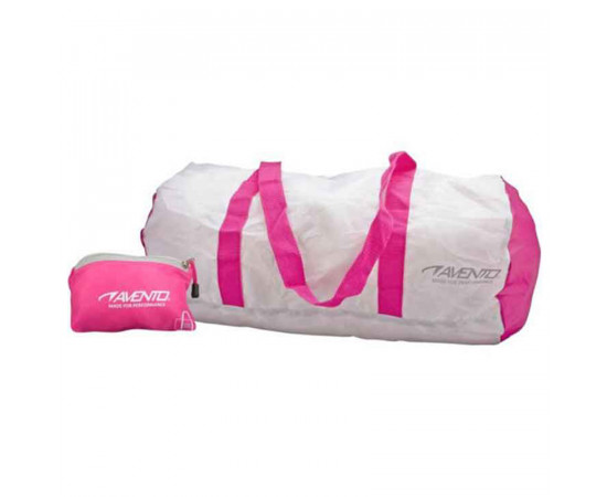 სპორტული ჩანთა AVENTO 50AH თეთრი/ვარდისფერი