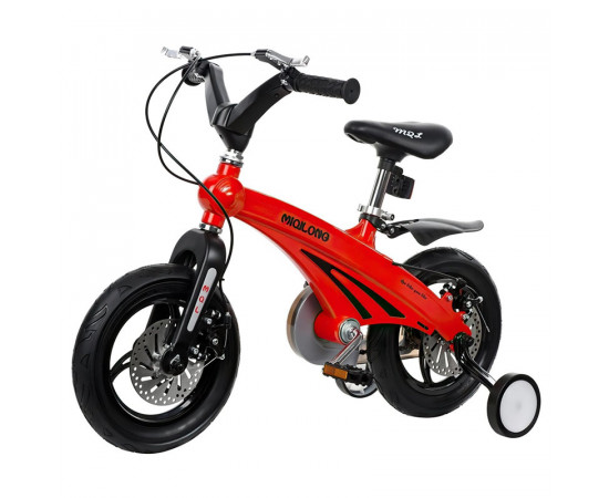 Miqilong საბავშვო ველოსიპედი MQL-GN12-Red