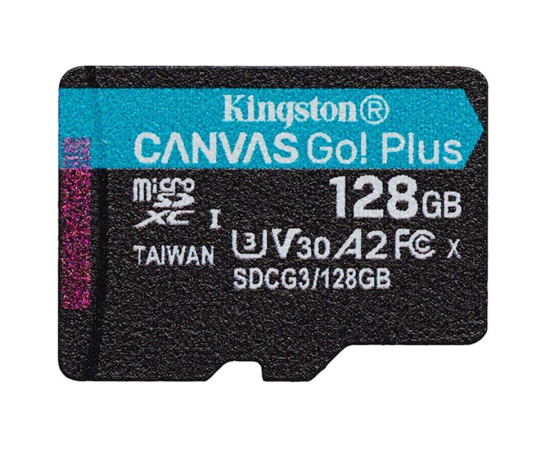 Kingston მეხსიერების ბარათი 128GB microSDXC