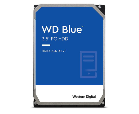 WD მყარი დისკი 3.5" SATA 3.0 1TB 7200 64MB ლურჯი