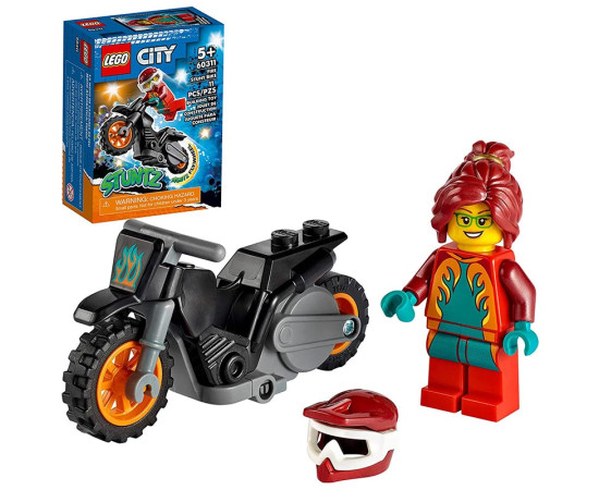 Lego City Fire Stunt Bike 60311