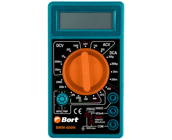 Bort ციფრული მულტიმეტრი BMM-600N