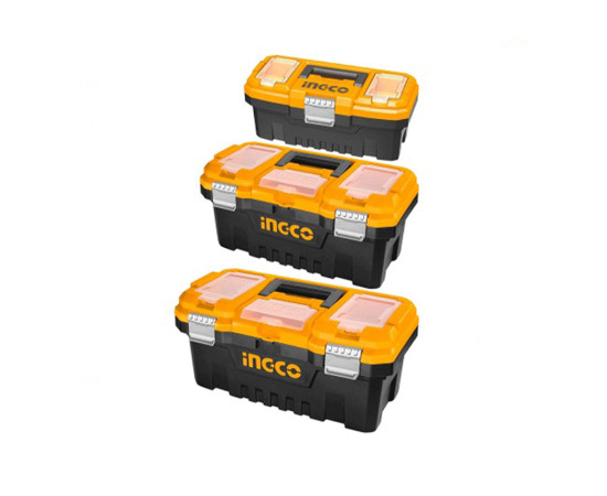 ხელსაწყოების ყუთი 3-ც კომპლექტი მეტ. ჩამკეტით INGCO 14"17"20" (356x168x160) (PBXK0302)