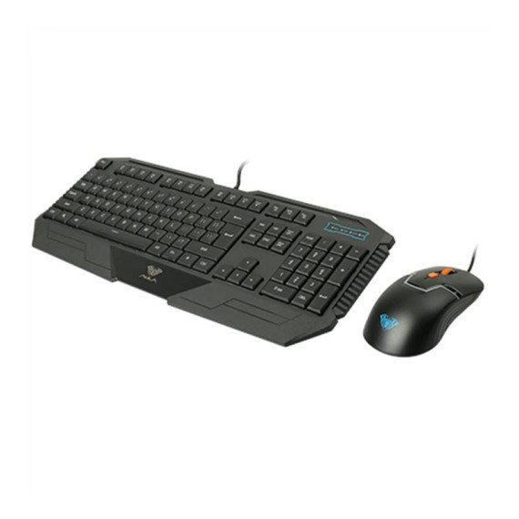 კლავიატურა-Aula Gaming Set Black Altar Gaminh Keyboard and Rigel Gaming Mouse, 4 image