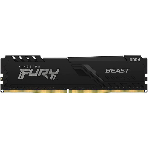 Kingston ოპერატიული მეხსიერება DDR4 3600 16GB Kingston Fury Beast KF436C18BB/16