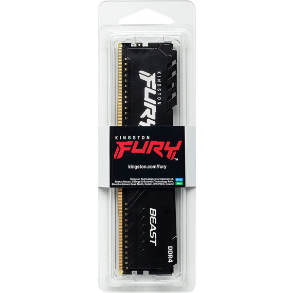 Kingston ოპერატიული მეხსიერება DDR4 3600 16GB Kingston Fury Beast KF436C18BB/16, 5 image