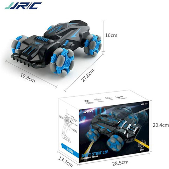 სათამაშო მანქანა JJRC Q80 2.4G 10km/h High Speed 360 Rotation Blue, 4 image