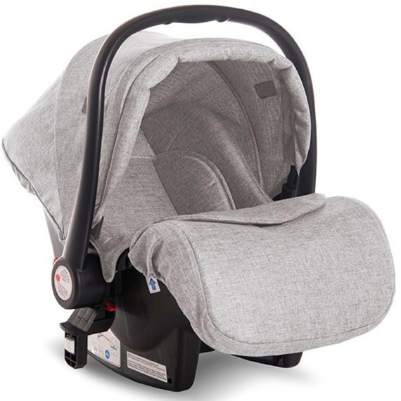 Lorelli საბავშვო ეტლი ალბა პრემიუმი კომპ. (ნაცრ) 3800151994909, 3 image