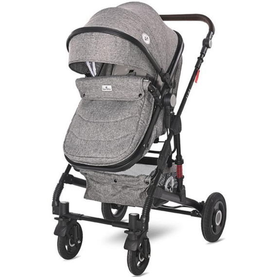 Lorelli საბავშვო ეტლი ალბა პრემიუმი კომპ. (მუქი ნაცრ) 3800151994893, 3 image