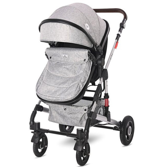 Lorelli საბავშვო ეტლი ალბა პრემიუმი კომპ. (ნაცრ) 3800151994909, 4 image