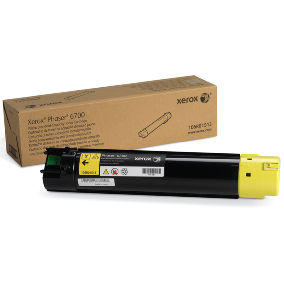 Xerox კატრიჯი P6700 Yellow 106R01513 Standard Capacity Toner Cartridge