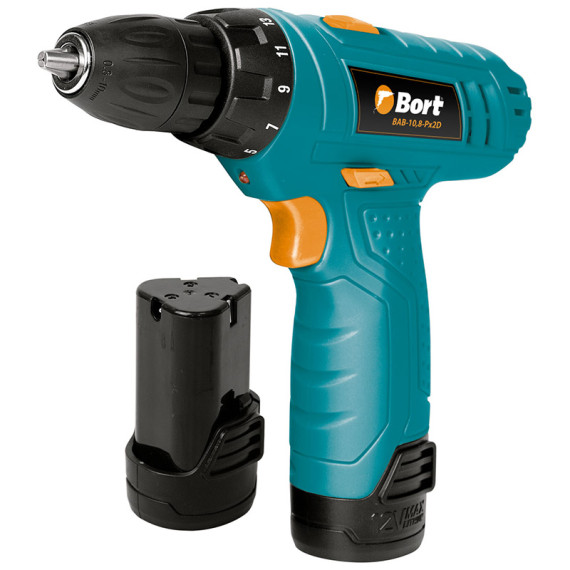 Bort ელ. ბურღი ელემენტით BAB-10.8Px2D