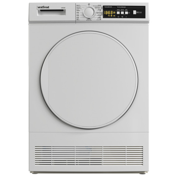 Vestfrost საშრობი 9KG  Dryer, CONDENSER, White 130403
