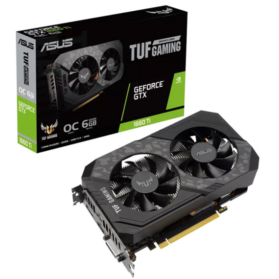 Asus ვიდეო დაფა TUF-GTX1660TI-O6G-EVO-GAMING 112028