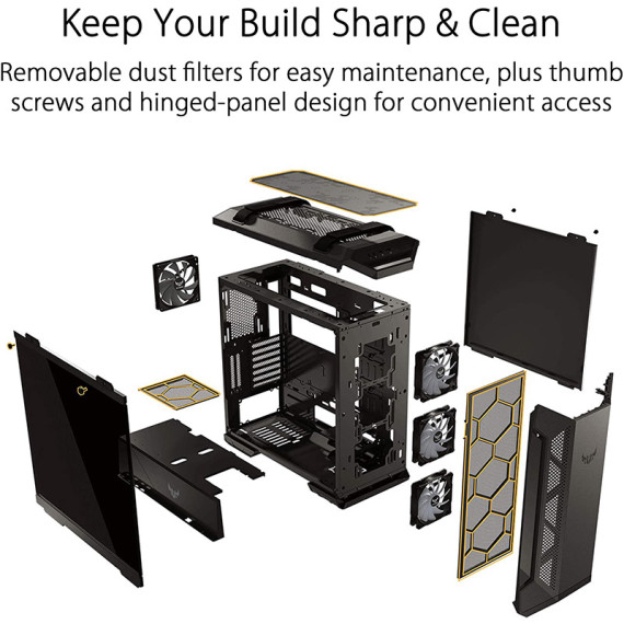 Asus კომპიუტერის ქეისი, 4 image