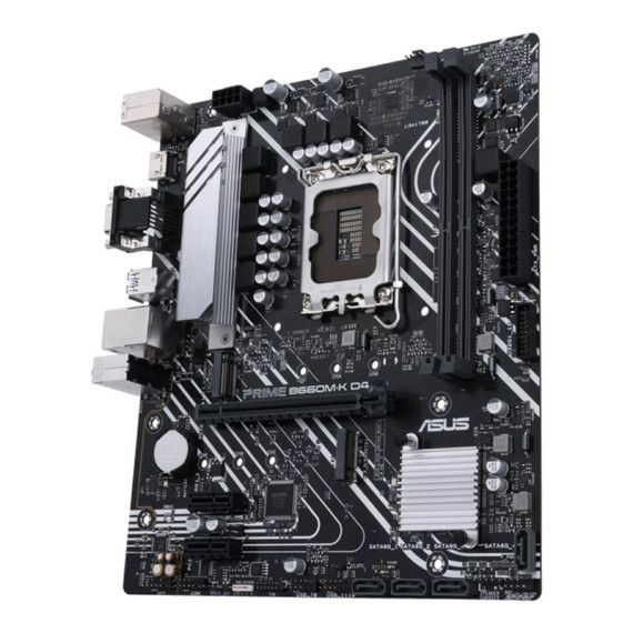 Asus დედა დაფა PRIME B660M-K D4, 3 image