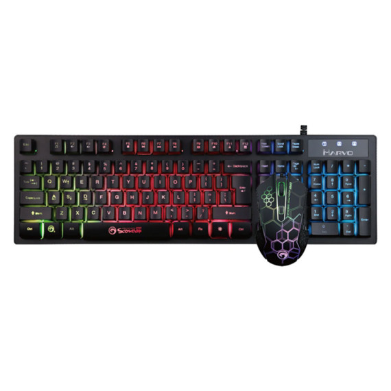 Marvo კლავიატურა & მაუსი Wired Gaming  Keyboard And Mouse  Combo127681
