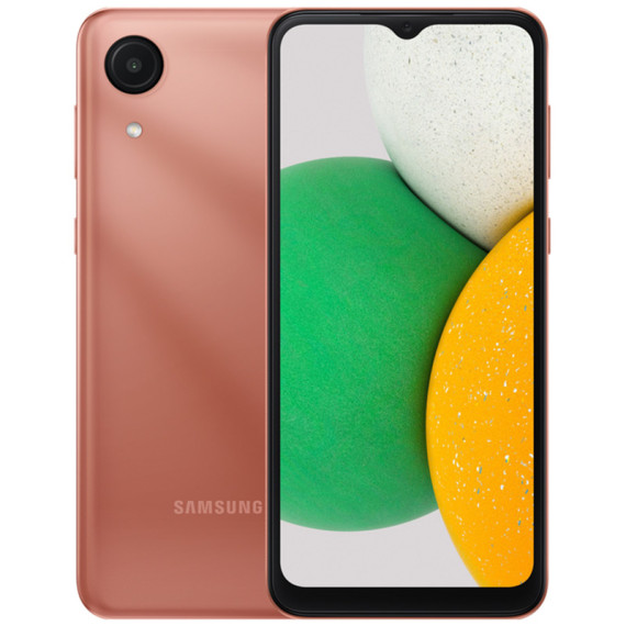 Samsung მობილური ტელეფონი A032F Galaxy A03 Core 2GB/32GB LTE Duos Copper