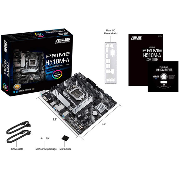 Asus დედა დაფა PRIME_H510M-A, 5 image